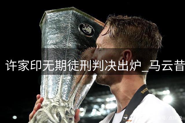 许家印无期徒刑判决出炉 马云昔日12亿投资化为泡影